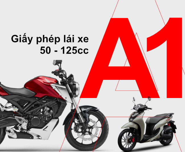 Lái xe máy hạng A1